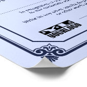 Anerkennung von universellen Freiwilligen für Stud Poster (Ecke)