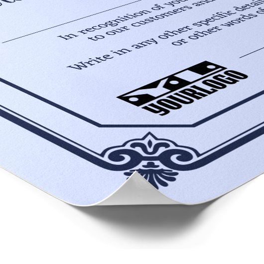 Anerkennung von universellen Freiwilligen für Stud Poster (Ecke)