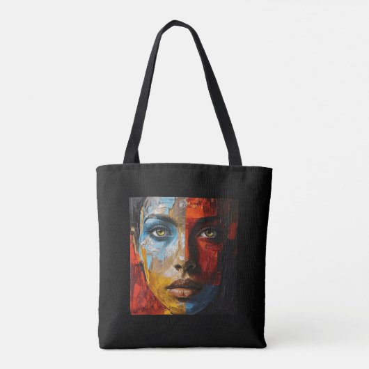 Anerkennung weiblicher Schönheit Tasche (Rückseite)