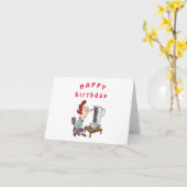 ANERKENNUNGEN AN DIE MITARBEITERIN KARTE (Gelbe Blume)