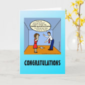 ANERKENNUNGEN Angemessene Qualifikationen lustige Karte (Gelbe Blume)