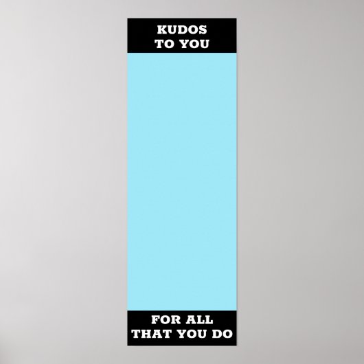 Anerkennungs-Aufkleber für die Post-it-Mitarbeiter Poster (Vorne)