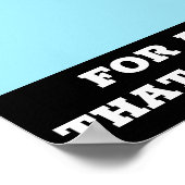 Anerkennungs-Aufkleber für die Post-it-Mitarbeiter Poster (Ecke)