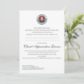 Anerkennungs-Ereignis Einladung (Stehend Vorderseite)