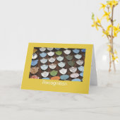 Anerkennungs-Karte Karte (Gelbe Blume)