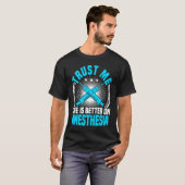 Anesthesia Nurse Trust Me Life Is Better CRNA Anes T-Shirt (Vorne ganz)