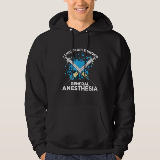 Anesthesiology For Anesthesiologist Nurse Anesthet Hoodie (Vorderseite)