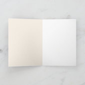 Anesthesiology schaukelt Gruß-Karte Karte (Innenseite)