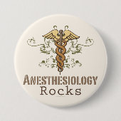 Anesthesiology schaukelt Knopf Button (Vorderseite)