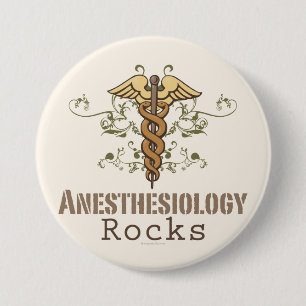 Anesthesiology schaukelt Knopf Button