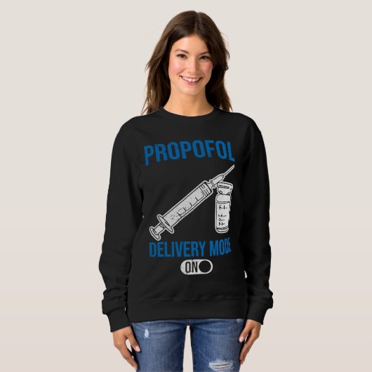 Anesthetist delivery Mode On Sweatshirt (Vorne ganz)