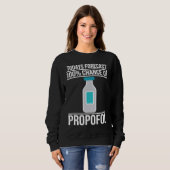 Anesthetist Todays Forecast Sweatshirt (Vorne ganz)