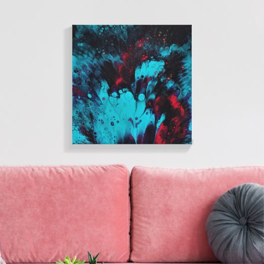 Anetka-Gemälde. Leinwanddruck (Insitu (Wohnzimmer))