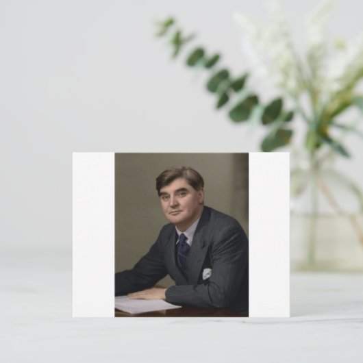 Aneurin "Nye" Bevan Postkarte (Stehend Vorderseite)