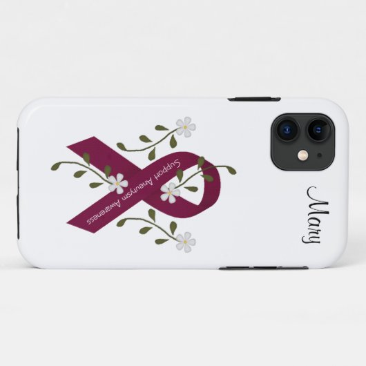Aneurysm Awareness Custom iPhone Case-Mate iPhone Hülle (Rückseite (Horizontal))