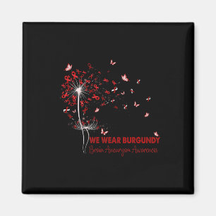 Aneurysm Awareness Faith Hope Liebe Dandelion Magnet