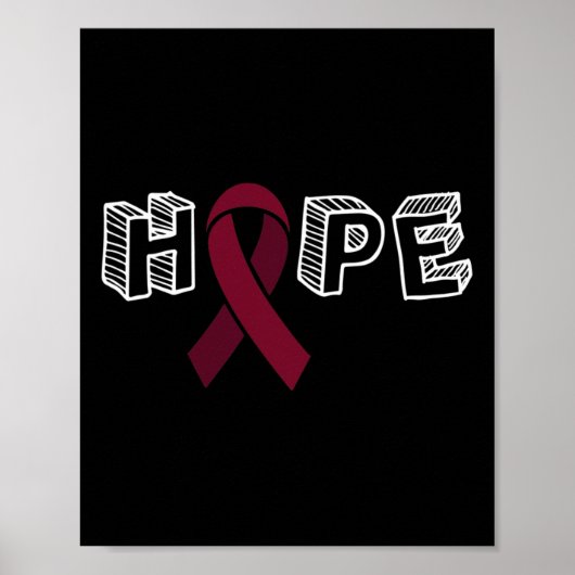 Aneurysm Awareness Hope Poster (Vorne)