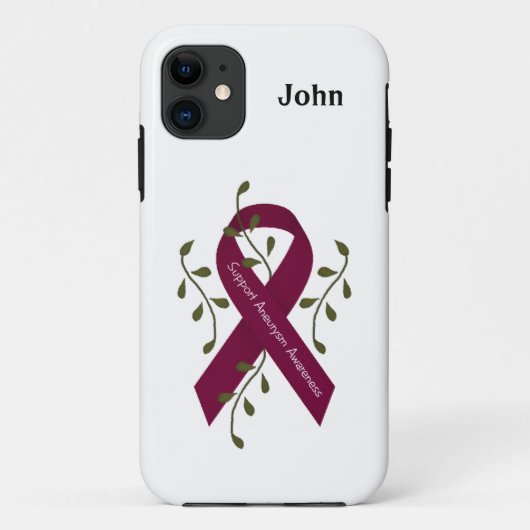 Aneurysm Awareness iPhone 11 Fall Case-Mate iPhone Hülle (Rückseite)