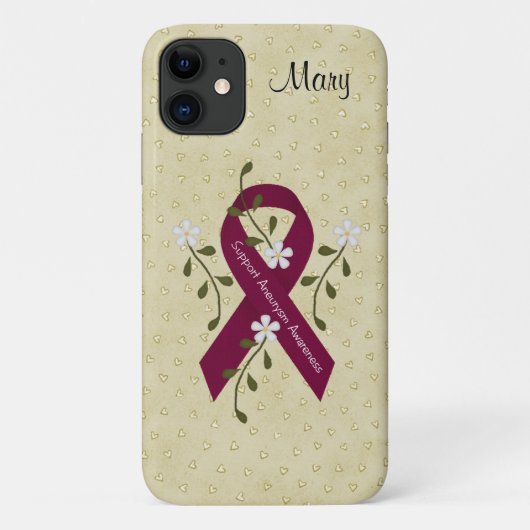 Aneurysm Awareness iPhone 11 Fall Case-Mate iPhone Hülle (Rückseite)