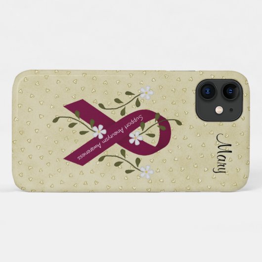 Aneurysm Awareness iPhone 11 Fall Case-Mate iPhone Hülle (Rückseite (Horizontal))