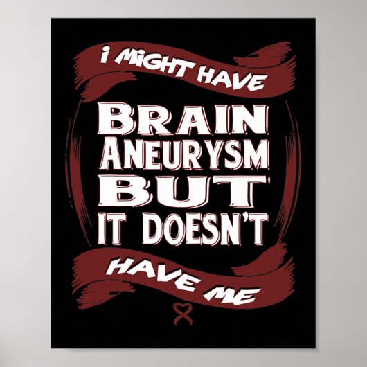 Aneurysma Awareness 4 Poster (Vorne)