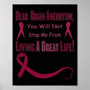 Aneurysma Awareness 7 Poster
