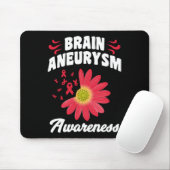 Aneurysma Awareness Blume Multifunktionsleisten-Un Mousepad (Mit Mouse)
