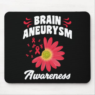 Aneurysma Awareness Blume Multifunktionsleisten-Un Mousepad