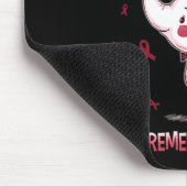 Aneurysma Awareness Elephant 1 Mousepad (Ecke)