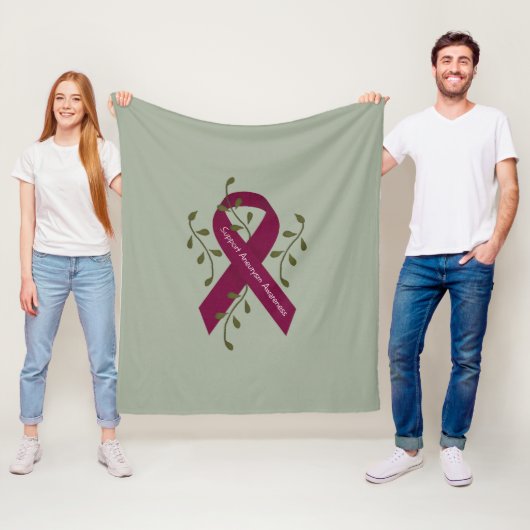 Aneurysma Awareness Fleece Blanket (Beispiel)