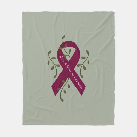 Aneurysma Awareness Fleece Blanket (Vorderseite)