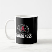 Aneurysma Awareness für Männer Kaffeetasse (Links)