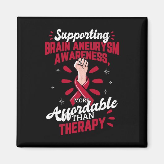 Aneurysma Awareness ist Therapie Operation Support Magnet (Vorne)
