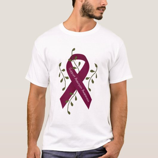 Aneurysma Awareness Mens Style Shirt (Vorderseite)