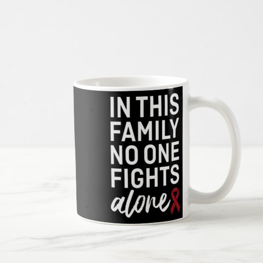 Aneurysma Awareness Ribbon Family Support Group Kaffeetasse (Rechts)