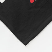 Aneurysma Awareness Ribbon Fleecedecke (Ecke)