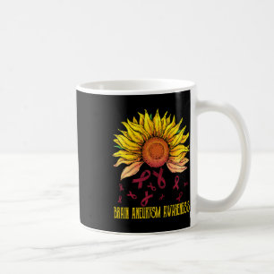 Aneurysma Awareness Sonnenblume Kaffeetasse