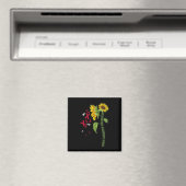Aneurysma Awareness Sonnenblumen Operation Support Magnet (In Situ (Geschirrspüler))