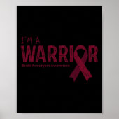 Aneurysma Awareness Warrior Poster (Vorne)