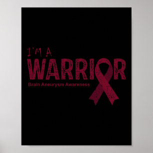 Aneurysma Awareness Warrior Poster