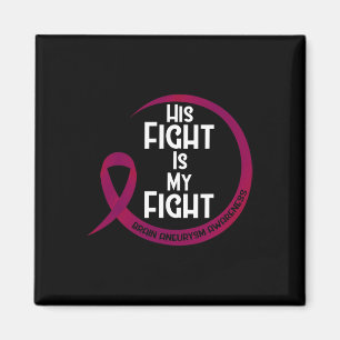 Aneurysma Bewusstsein Burgund Ribbon sein Kampf is Magnet