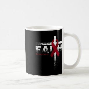 Aneurysma Bewusstsein Christliches Glaube und Kreu Kaffeetasse