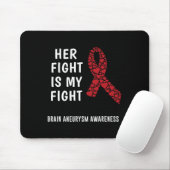 Aneurysma Bewusstsein des Gehirns 5 Mousepad (Mit Mouse)
