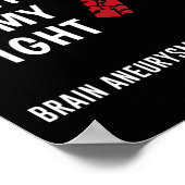 Aneurysma Bewusstsein des Gehirns 5 Poster (Ecke)