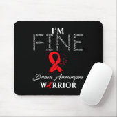 Aneurysma Warrior I'm Fine Mousepad (Mit Mouse)