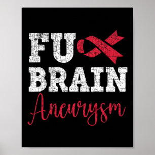 Aneurysma Warrior Medical Condition Aneurysm Aware Poster