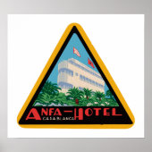 Anfa Hotel Casablanca Poster (Vorne)