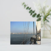 Anfahrt Cartagena, Kolumbien Postkarte (Stehend Vorderseite)