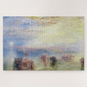 Anfahrt nach Venedig durch William Turner Puzzle (Horizontal)
