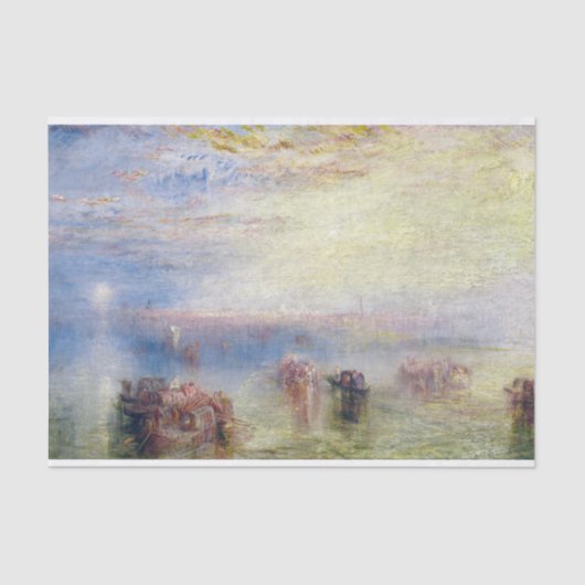 Anfahrt nach Venedig durch William Turner Seidenpapier (Vorderseite)